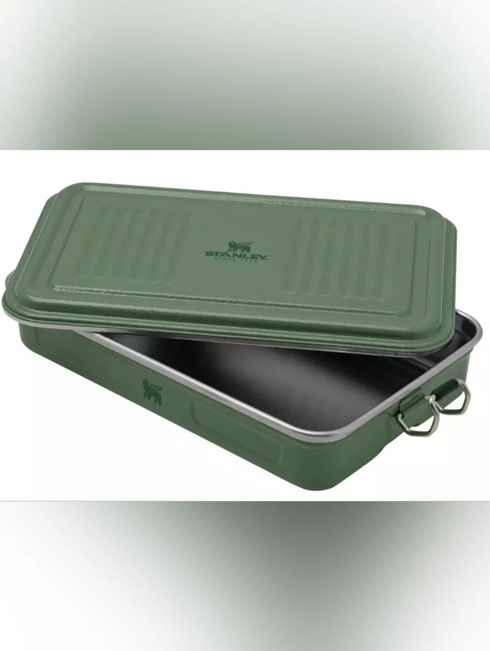 Stanley Legendary Classic Useful Box Lunch box - Hammertone Green NEW - Picture 2 of 7
